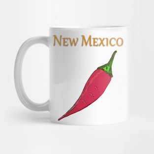 New Mexico Hot Pepper Mug